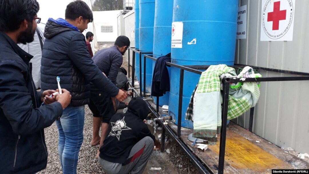 Bosnia and Herzegovina - Migrants at the Vucjak Reception Camp near Bihac. 10. October 2019.