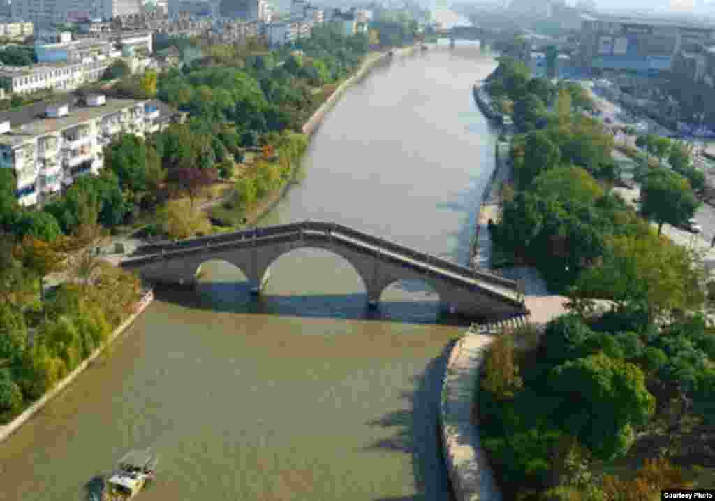 The Grand Canal is a vast waterway system in the north-eastern and central-eastern plains of China, running from Beijing in the north to Zhejiang province in the south. (UNESCO)