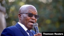 L'ancien président sud-africain Zuma 