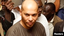 Karim Wade, fils et ancien minsitre de l'ex-président sénégalais, Abdoulaye Wade