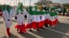 FILE - Women march in a procession to celebrate the 25th anniversary of Somaliland's proclaimed independence in the capital, Hargeisa, May 18, 2016. The 28th anniversary will be observed Saturday. 