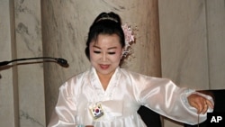 미주탈북자선교회를 조직해 이끌고 탈북자 마영애 씨. (자료사진)