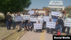 یکشنبه ۳۱ خرداد ۱۴۰۵ - تجمع اعتراضی بازنشستگان تامین اجتماعی اهواز