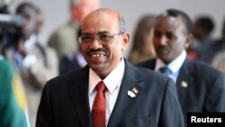  Omar al-Bashir, shugaban kasar Sudan.