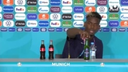 Pogba: UEFA Ta Gargadi ‘Yan Wasa Da Su Daina Gusar Da Kwalaben Abubuwan Sha