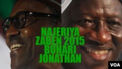 Najeriya Zaben 2015 Buhari da Jonathan