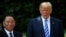  Manzon Koriya ta Arewa Kim Yong Chol poses da Donald Trump 