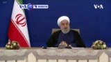 VOA60 DUNIYA: Shugaban Kasar Iran Hassan Rouhani Yayi Kashedi Ga Mummunar Sakamako Idan Aka Ci Gaba Da Dora Haramcin Makamai A Kan Tehran,