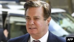 Paul Manafort, mantan manajer tim kampanye Donald Trump. 