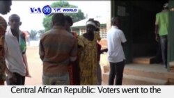 VOA60 World PM - CAR Holds Presidential, Legislative Vote