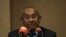 Le président de la CAF, Ahmad Ahmad, lors d'une conférence de presse à Accra, Ghana, le 30 novembre 2018.