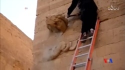 2015-04-05 美國之音視頻新聞:伊斯蘭國組織發佈伊拉克古城被毀的新片段