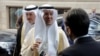 Menteri Energi Arab Saudi Pangeran Abdulaziz bin Salman Al-Saud tiba di tempat pertemuan anggota OPEC di Wina, Austria, pada 4 Juni 2023. (Foto: Reuters/Leonhard Foeger)