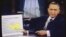 Ross Perot lors d'une campagne télévisée le 16 octobre 1992.