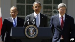 La Cumbre de presidentes del NAFTA, se realizó en la Casa Blanca, pocos días antes de la Cumbre de las Américas.
