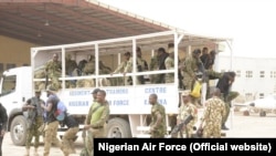 L’armée nigériane dans l'Etat de Zamfara, Nigeria, 3 avril 2018.