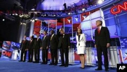 Последна тв-дебата на републиканските претседателски кандидати