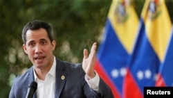 Venezuela's opposition leader Juan Guaido