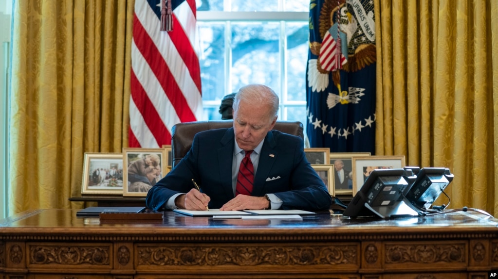 Tổng thống Hoa Kỳ Joe Biden.