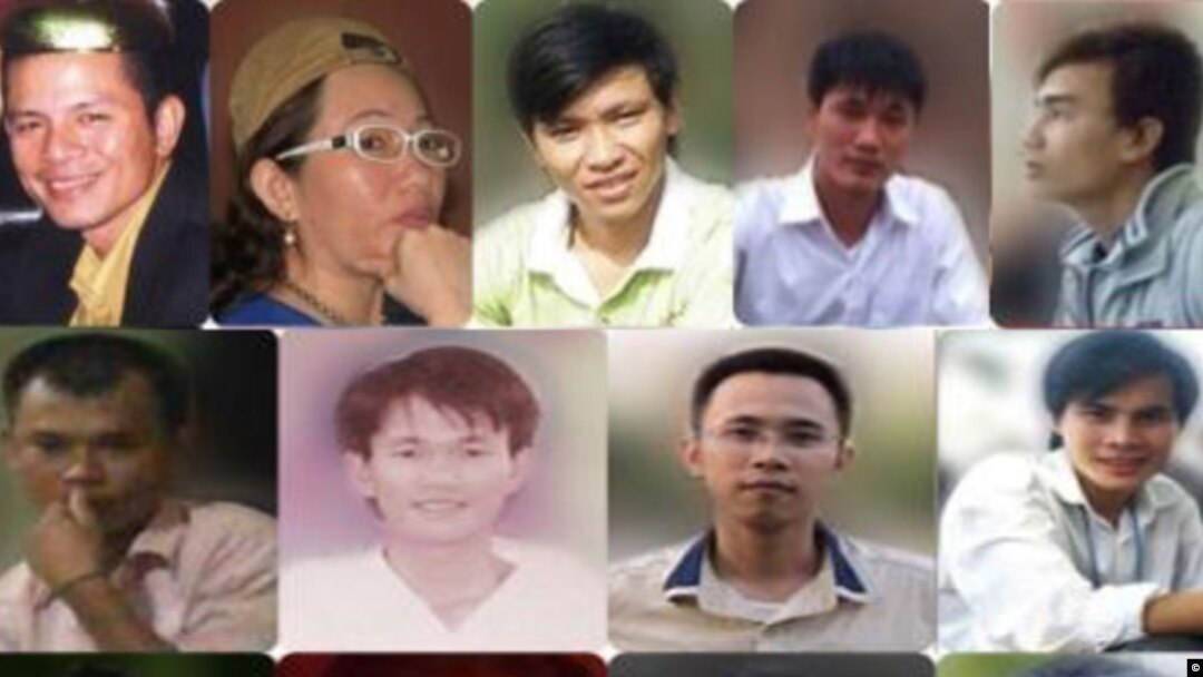 17 nhà hoạt động Công giáo trẻ có liên hệ với Dòng Chúa Cứu Thế bị bắt vì bị tố cáo vi phạm các điều luật như ‘hoạt động nhằm lật đổ chính quyền nhân dân’ và ‘tuyên truyền chống nhà nước’