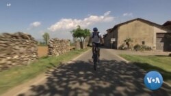 Cyclist Puts Rubber to Road Delivering Medicine
