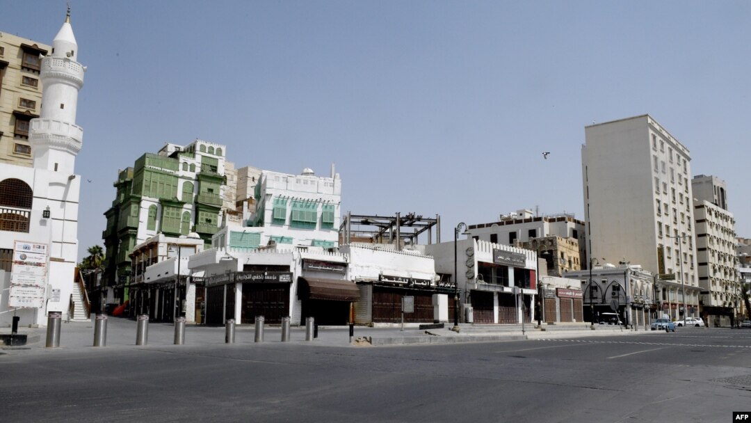 Bangunan di kota tua Jeddah, dekat Laut Merah di Arab Saudi (foto: ilustrasi). 