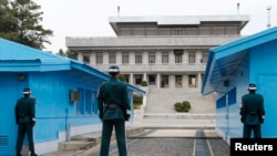 Suasana di wilayah demiliterisasi militer di desa Panmunjom, Paju, sekitar 55 kilometer sebelah utara Seoul (Foto: dok). Korut dan Korsel telah sepakat untuk mengadakan pembicaran proyek komersial akhir pekan ini di Panmunjom.