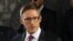 US envoy Derek Chollet (R) speaks to the media as US Ambassador to Libya Richard Norland (C) looks on, in the capital Tripoli, on September 15, 2021. - Less than a year since a landmark ceasefire, war-torn Libya is preparing for elections, but controversy over a voting law govern