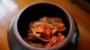 Kimchi in a jar at the Kimchi Culture Institute in Namyangju, South Korea, August 21, 2024. (REUTERS/Kim Soo-hyeon)