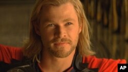 Thor (Chris Hemsworth) in THOR, from Paramount Pictures and Marvel Entertainment.