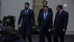 Delegación venezolana visita la Casa Blanca