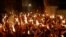 Orthodox Christian worshippers attend the Holy Fire ceremony amid eased COVID-19 restrictions, at the Church of the Holy Sepulchre in Jerusalem's Old City, May 1, 2021. 