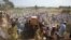 People attend funeral of the blast victims in Bajaur