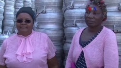 África do Sul, as vendedeiras de potes de Moçambique