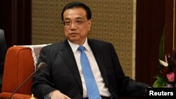 中国总理李克强在北京中南海 （资料照片）