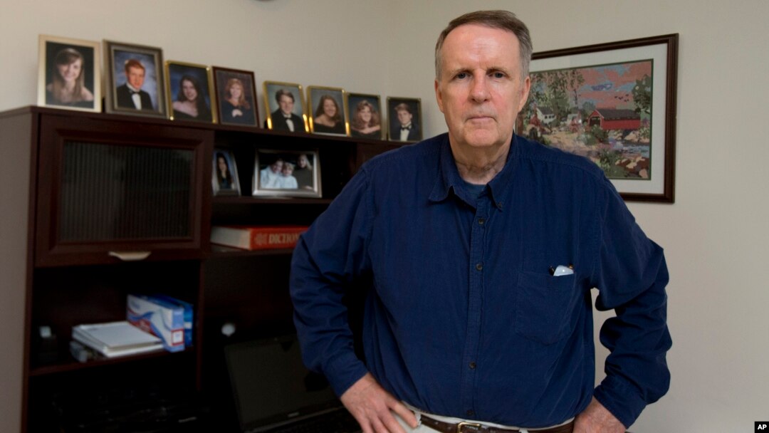 John Ryan of Aldie, Virginia, diagnosed with incurable lung cancer two years ago, was assigned to receive the immunotherapy drug Opdivo in a study two years ago; three months later, his tumor had been reduced by 65 percent.
