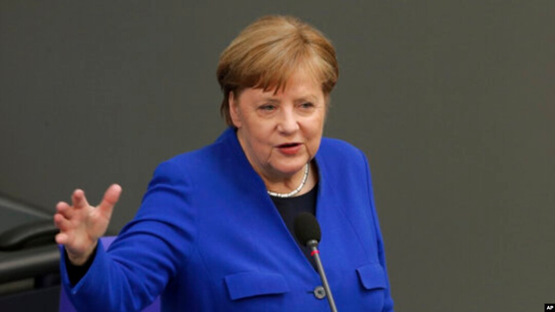 Chanceliere w'Ubudagi Angela Merkel