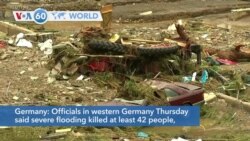 VOA60 Addunyaa - Floods kill dozens in Germany