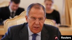 Menteri Luar Negeri Rusia Sergei Lavrov, di Moskow (Foto: dok).