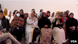 Somali Americans in Minneapolis, Minnesota, participate in an October 19, 2024, Town Hall conducted by VOA Somali Service. 