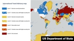 نقشۀ کشور با سطوح مختلف سطح خبر 