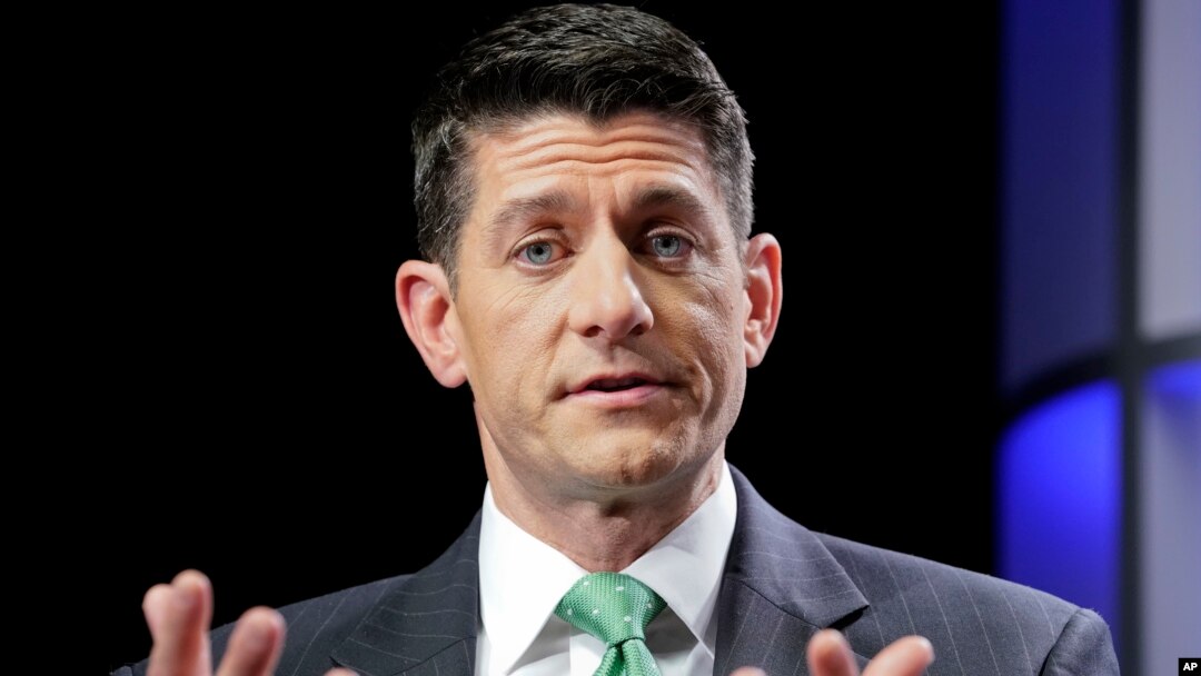 Ketua DPR Amerika, Paul Ryan (foto: dok). 