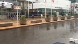 Thundershowers at Democratic National Convention in Philadelphia