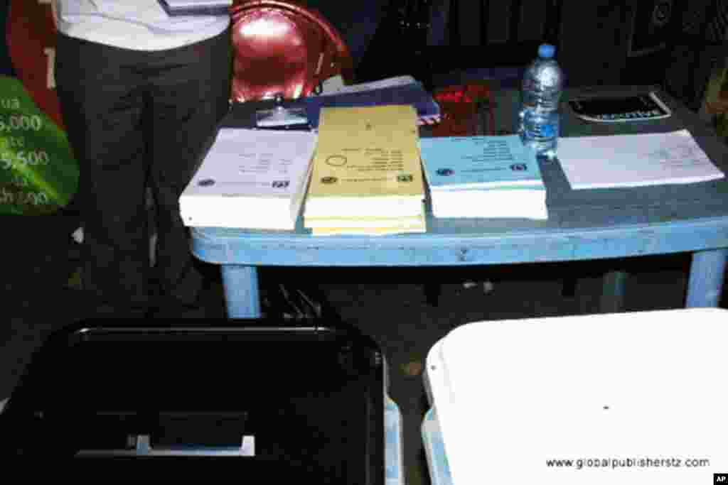 Uchaguzi wa tanzania vifaa vyan kupiga kura