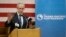 FILE - U.S. Trade Representative Michael Froman speaks during a news conference in Des Moines, Iowa, where a bipartisan group of governors called on Congress to ratify the Trans-Pacific Partnership, July 15, 2016.