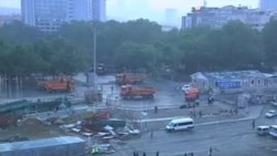 اخراج مظاهره کننده گان از میدان تقسیم استانبول