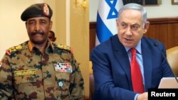 Al-Burhan and Netanyahu 