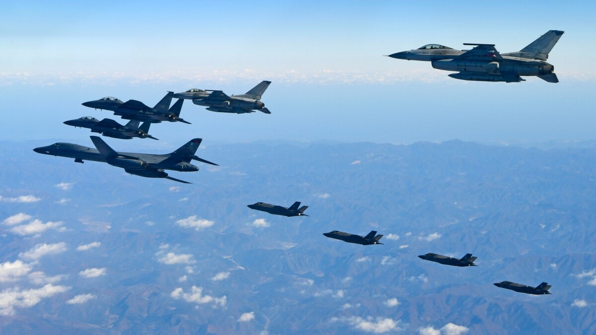 在韓第7空軍「米韓合同航空演習、年次防衛訓練…他国を威嚇する意図はない。