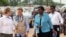 FILE - Executive Director of the U.N. Population Fund (UNFPA) Natalia Kanem visits the Kutupalong refugee camp in Cox’s Bazar, Bangladesh, July 2, 2018.