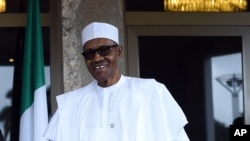 Le président Muhammadu Buhari, 14 mai 2016.